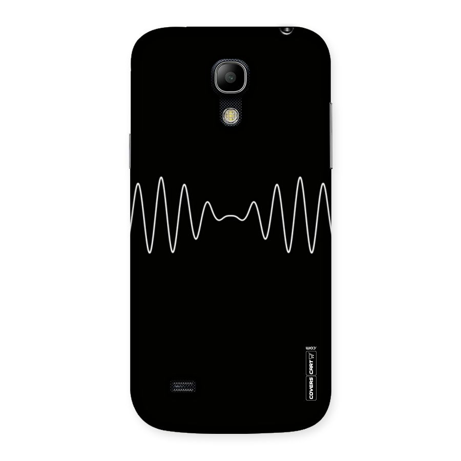 White Minimal Thread Back Case for Galaxy S4 Mini