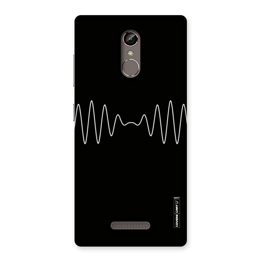 White Minimal Thread Back Case for Gionee S6s