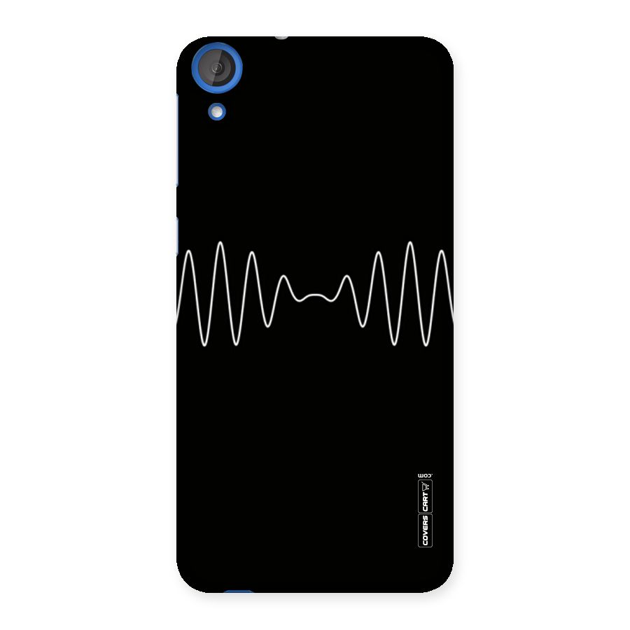 White Minimal Thread Back Case for HTC Desire 820