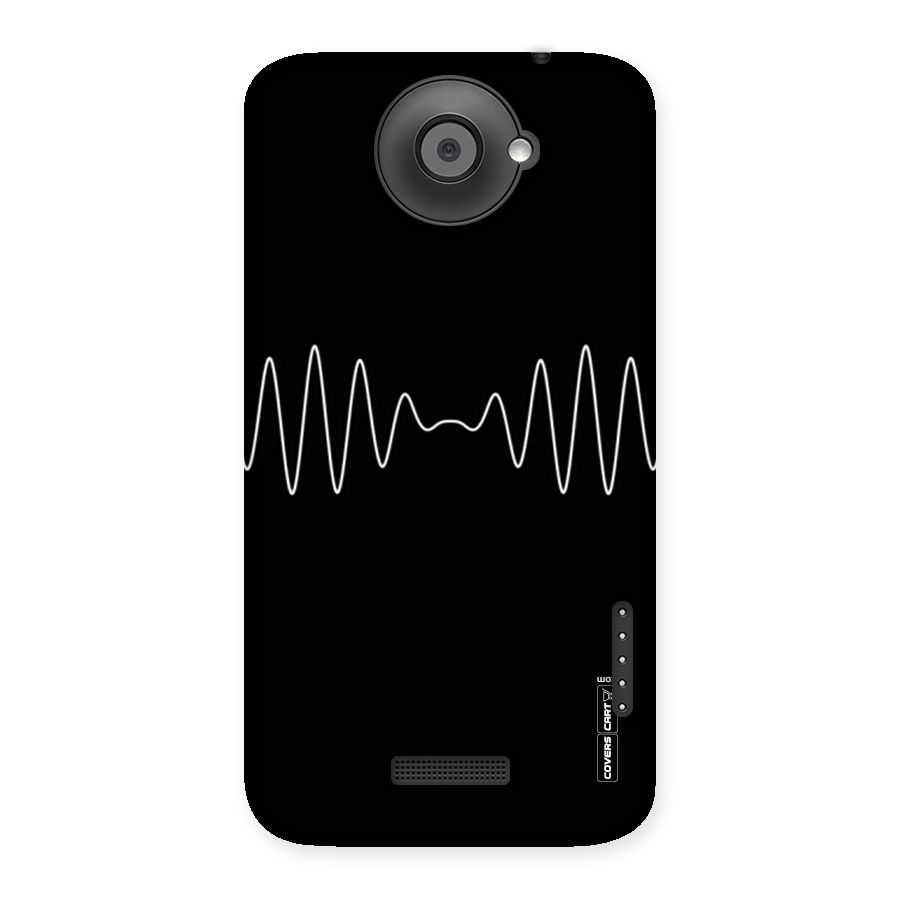White Minimal Thread Back Case for HTC One X