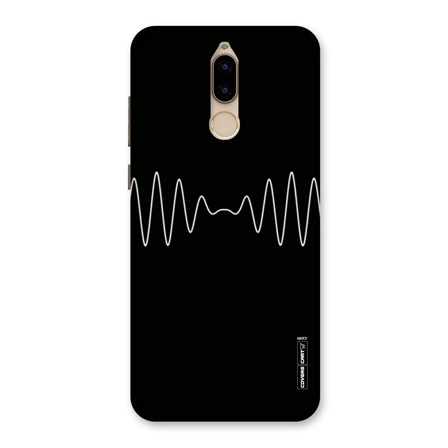 White Minimal Thread Back Case for Honor 9i