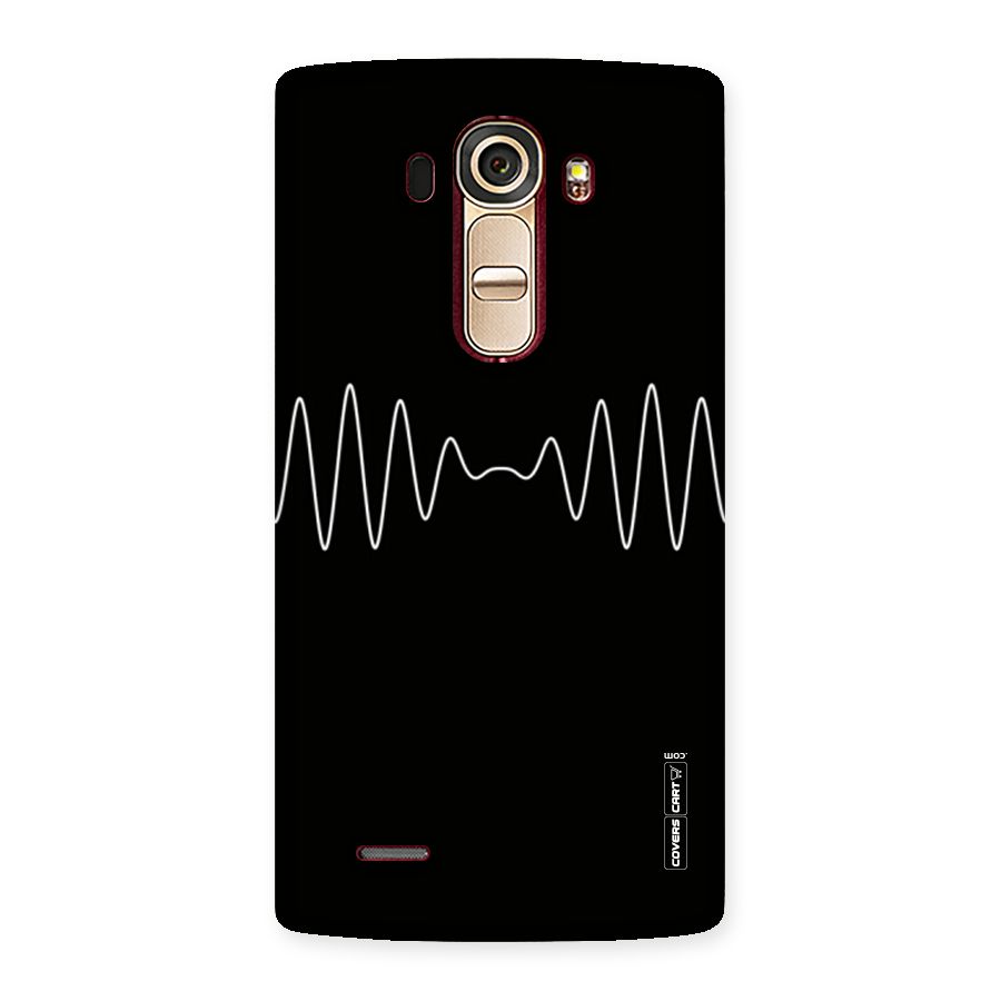 White Minimal Thread Back Case for LG G4