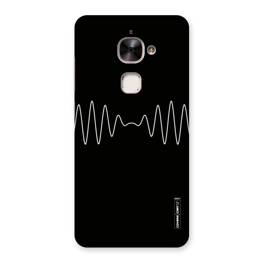 White Minimal Thread Back Case for Le 2