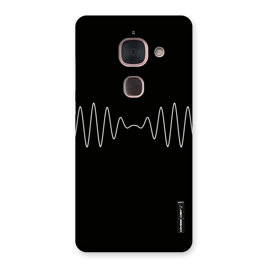 White Minimal Thread Back Case for Le Max 2