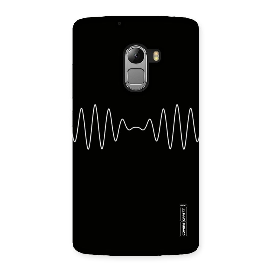 White Minimal Thread Back Case for Lenovo K4 Note