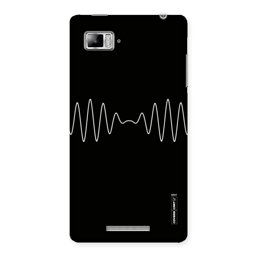 White Minimal Thread Back Case for Lenovo Vibe Z K910