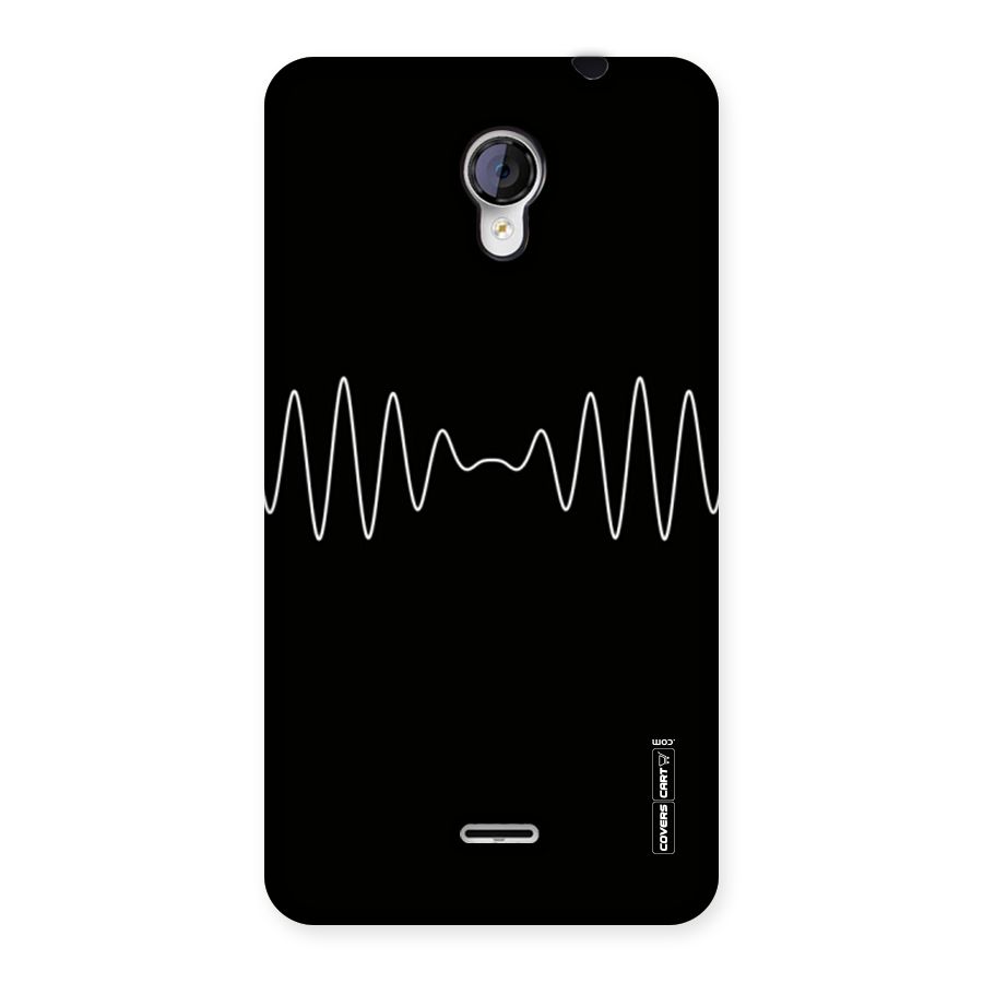 White Minimal Thread Back Case for Micromax Unite 2 A106