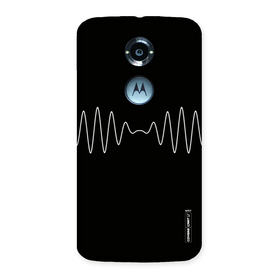 White Minimal Thread Back Case for Moto X 2nd Gen