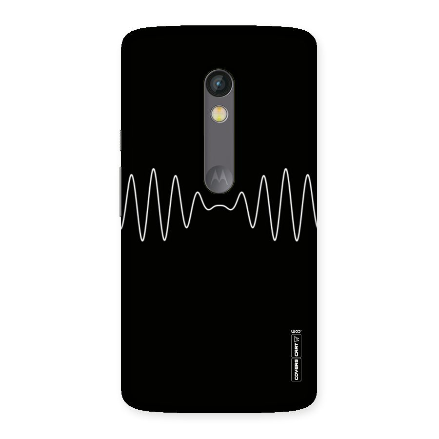 White Minimal Thread Back Case for Moto X Play