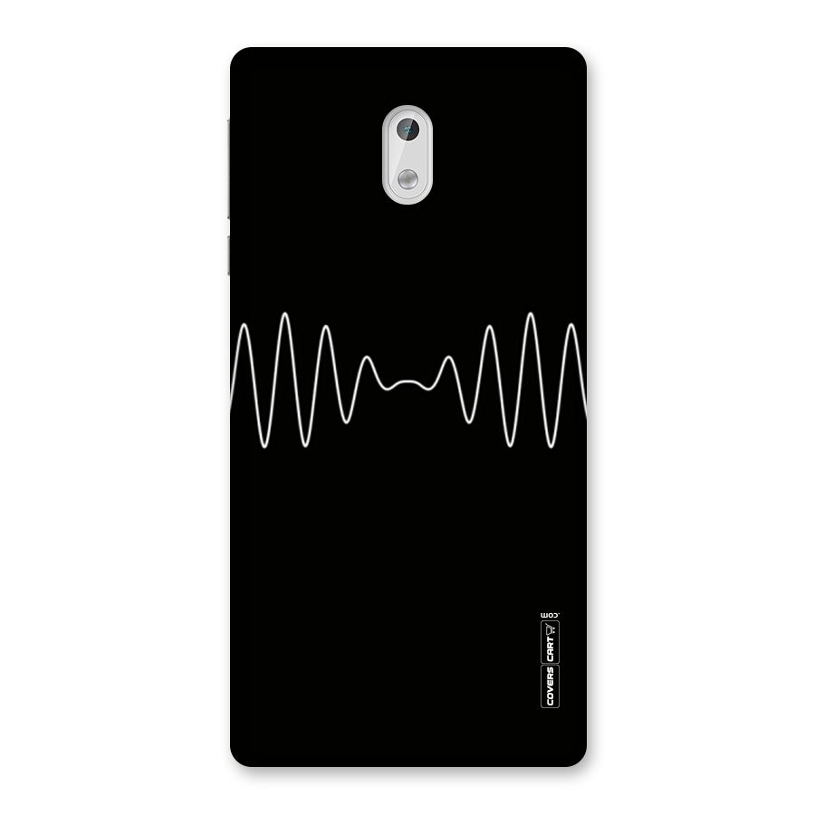 White Minimal Thread Back Case for Nokia 3