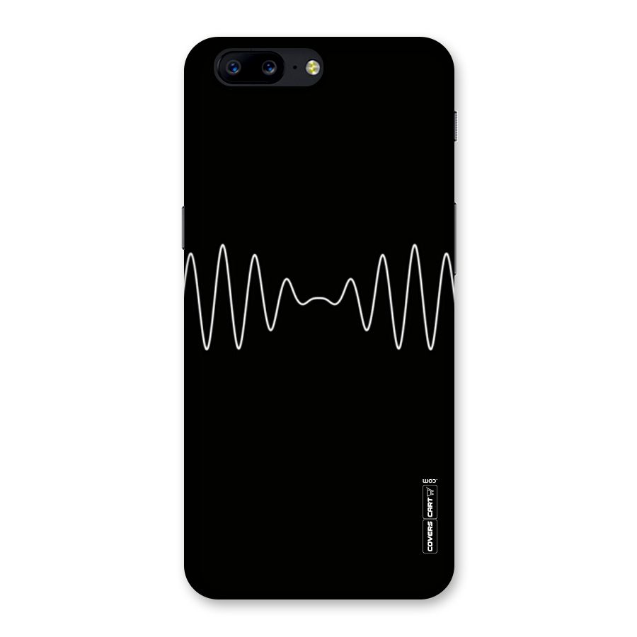 White Minimal Thread Back Case for OnePlus 5
