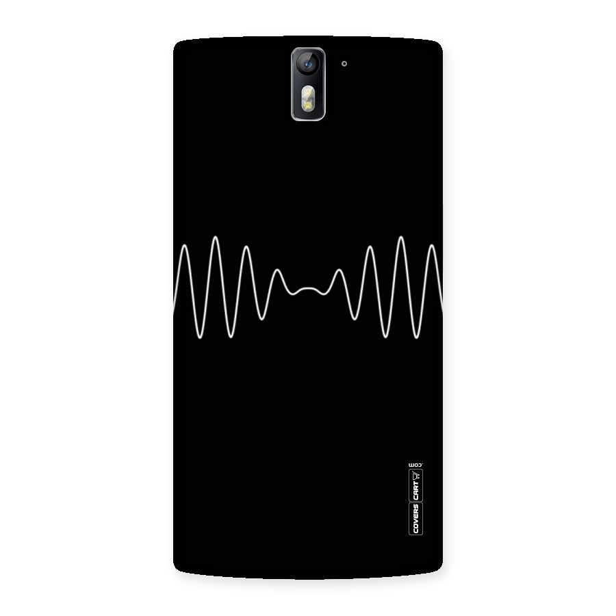 White Minimal Thread Back Case for One Plus One