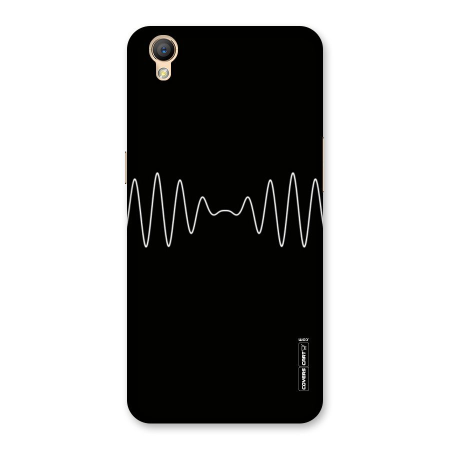 White Minimal Thread Back Case for Oppo A37