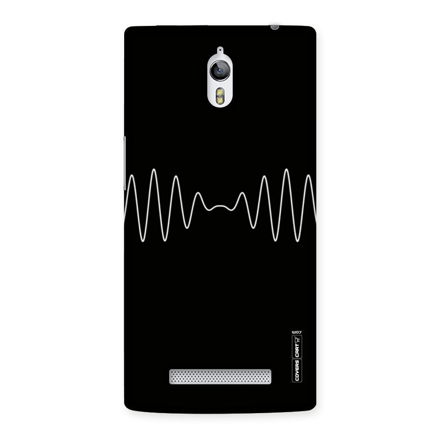 White Minimal Thread Back Case for Oppo Find 7