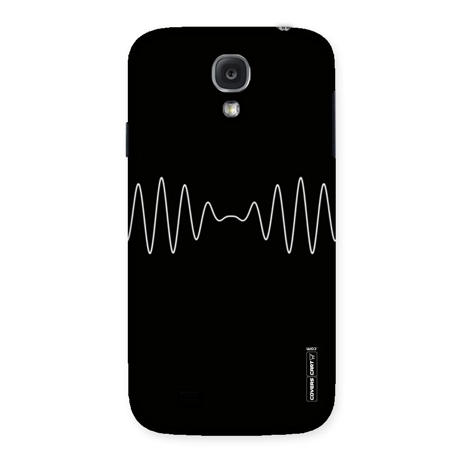 White Minimal Thread Back Case for Samsung Galaxy S4