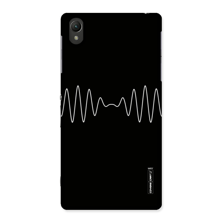White Minimal Thread Back Case for Sony Xperia Z2