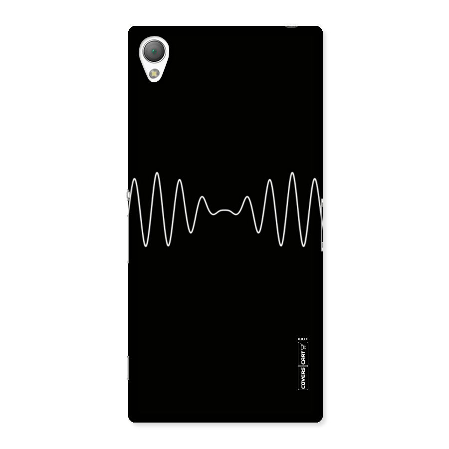 White Minimal Thread Back Case for Sony Xperia Z3
