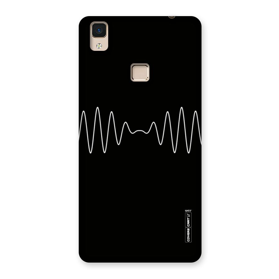 White Minimal Thread Back Case for V3 Max