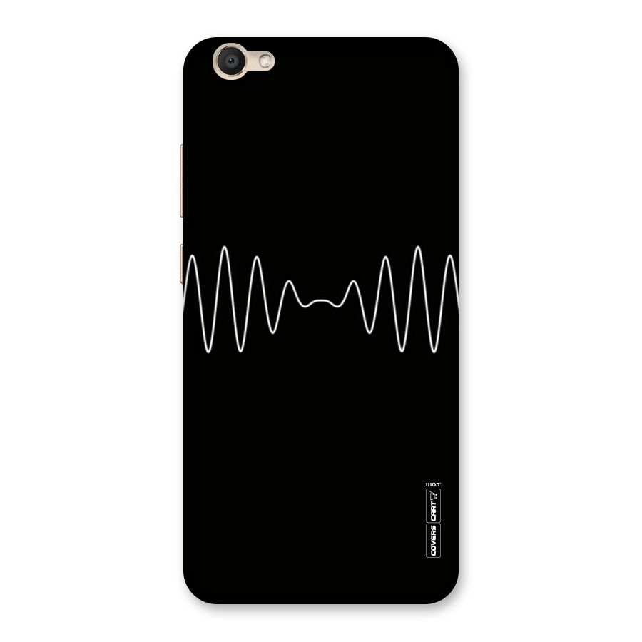 White Minimal Thread Back Case for Vivo V5