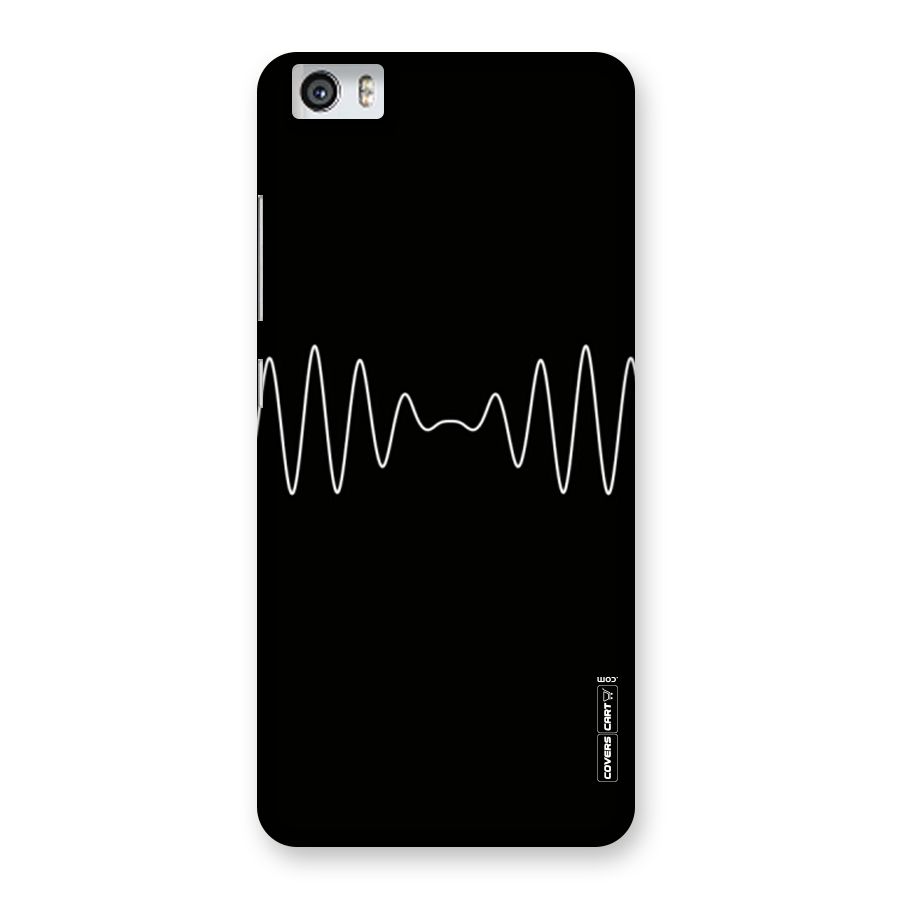 White Minimal Thread Back Case for Xiaomi Redmi Mi5