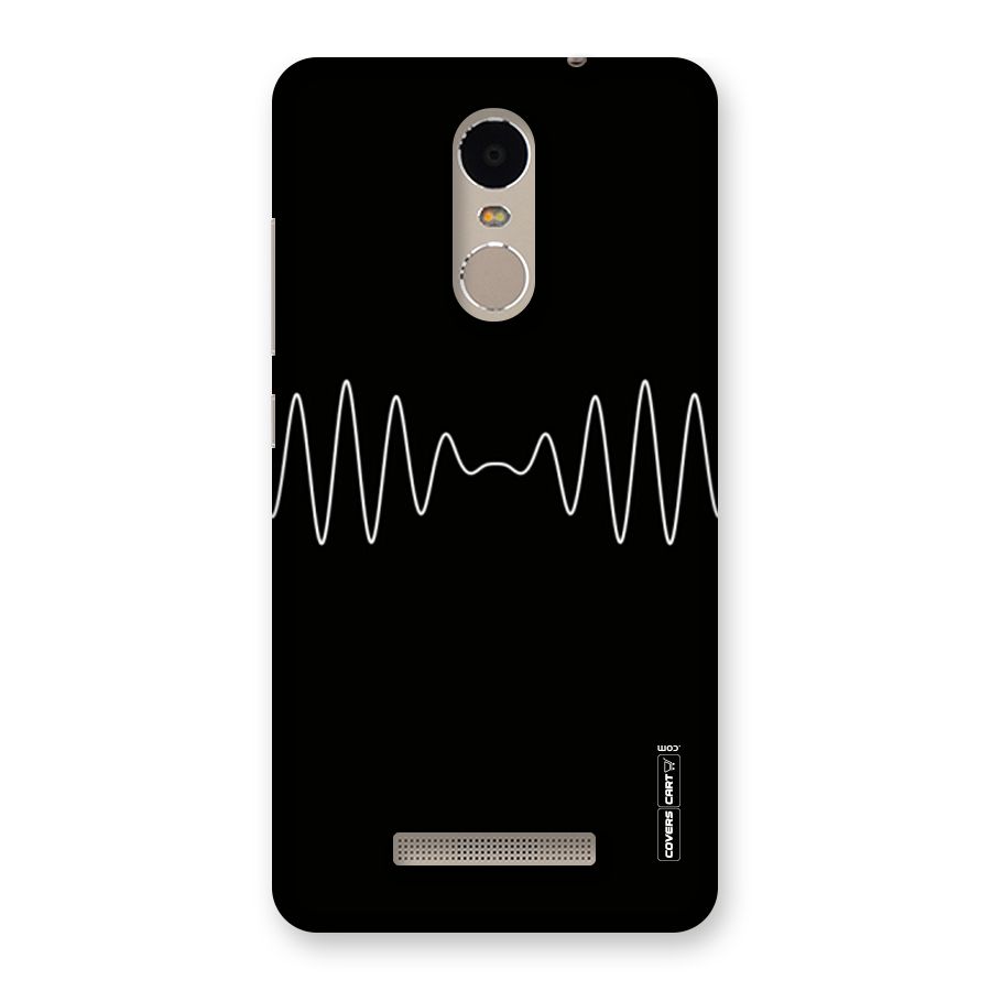 White Minimal Thread Back Case for Xiaomi Redmi Note 3