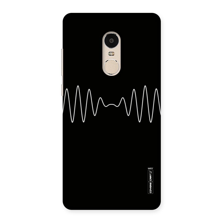 White Minimal Thread Back Case for Xiaomi Redmi Note 4