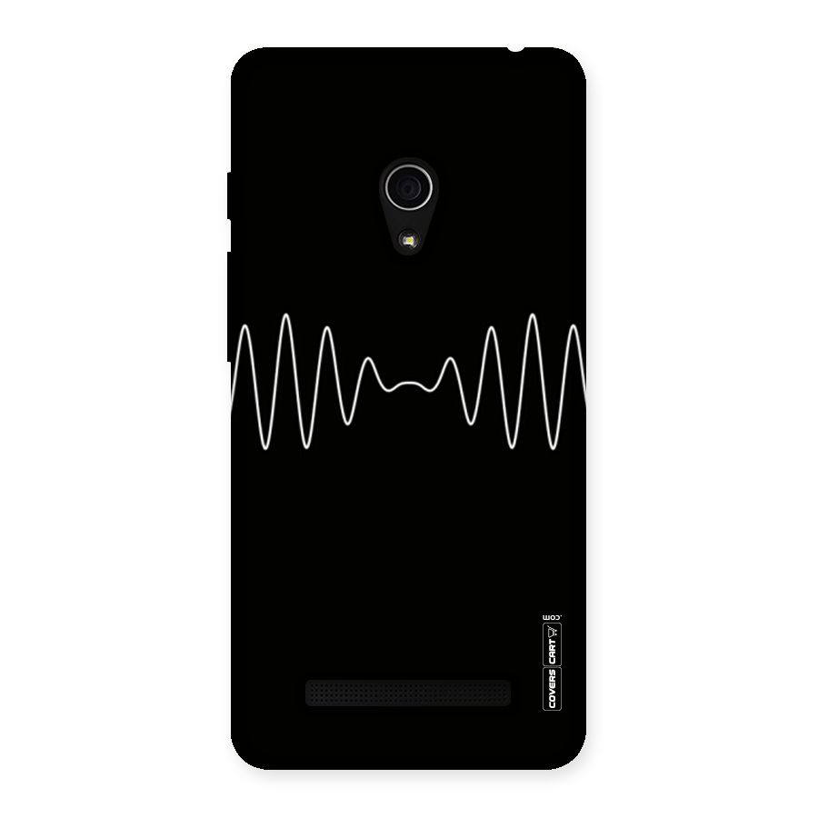 White Minimal Thread Back Case for Zenfone 5