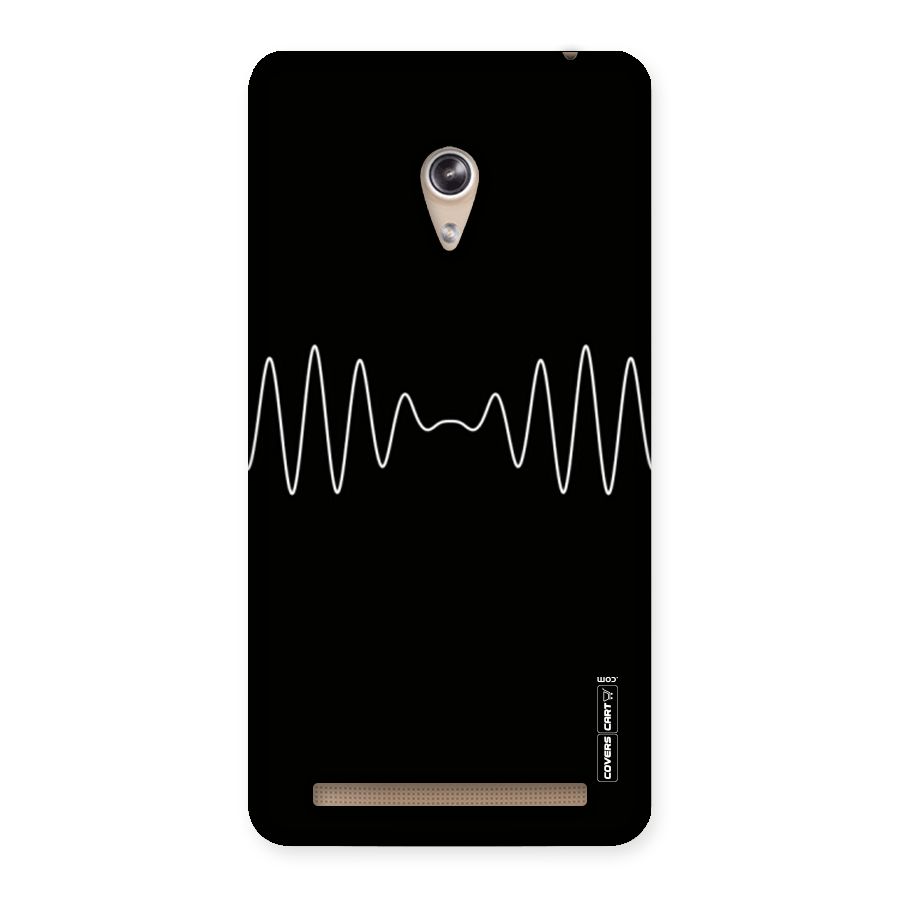White Minimal Thread Back Case for Zenfone 6