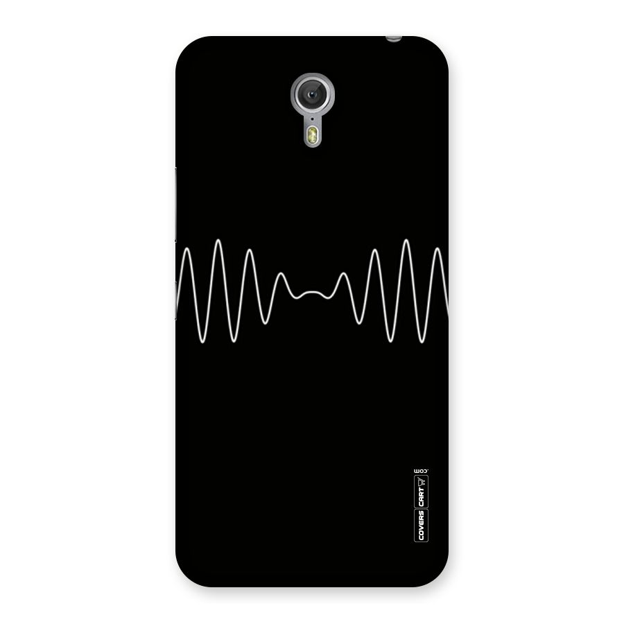 White Minimal Thread Back Case for Zuk Z1