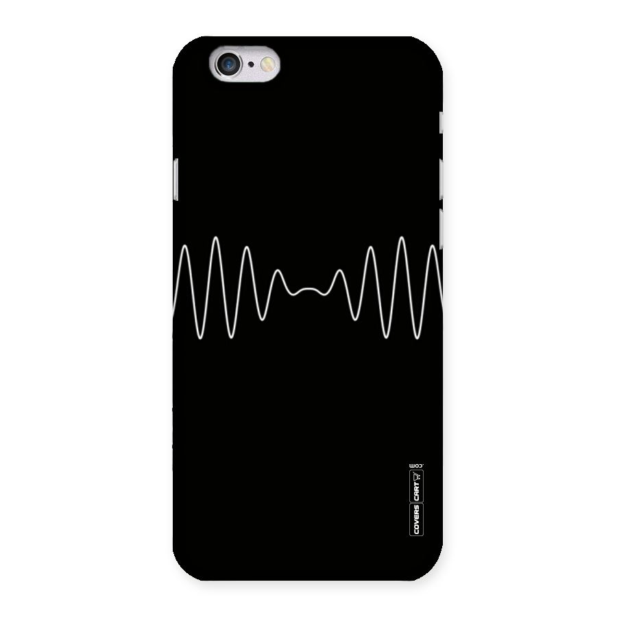 White Minimal Thread Back Case for iPhone 6 6S