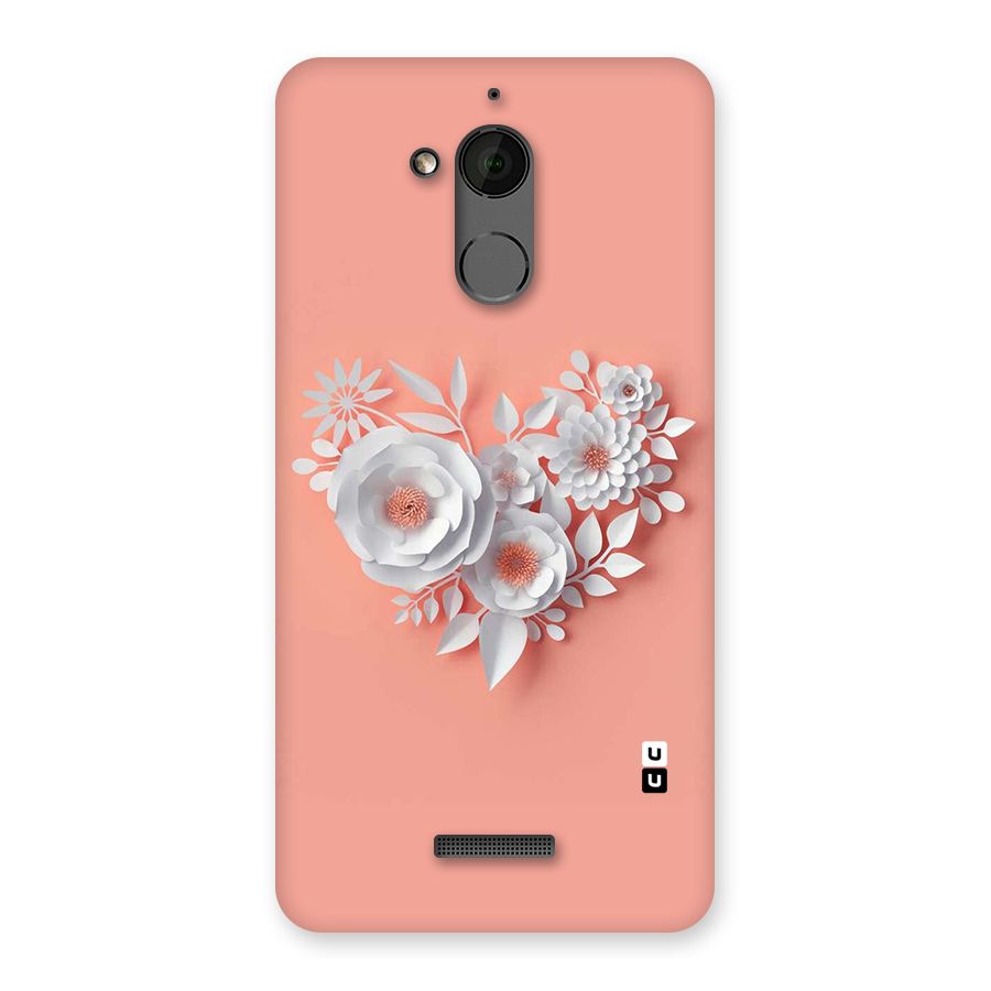 White Paper Flower Back Case for Coolpad Note 5
