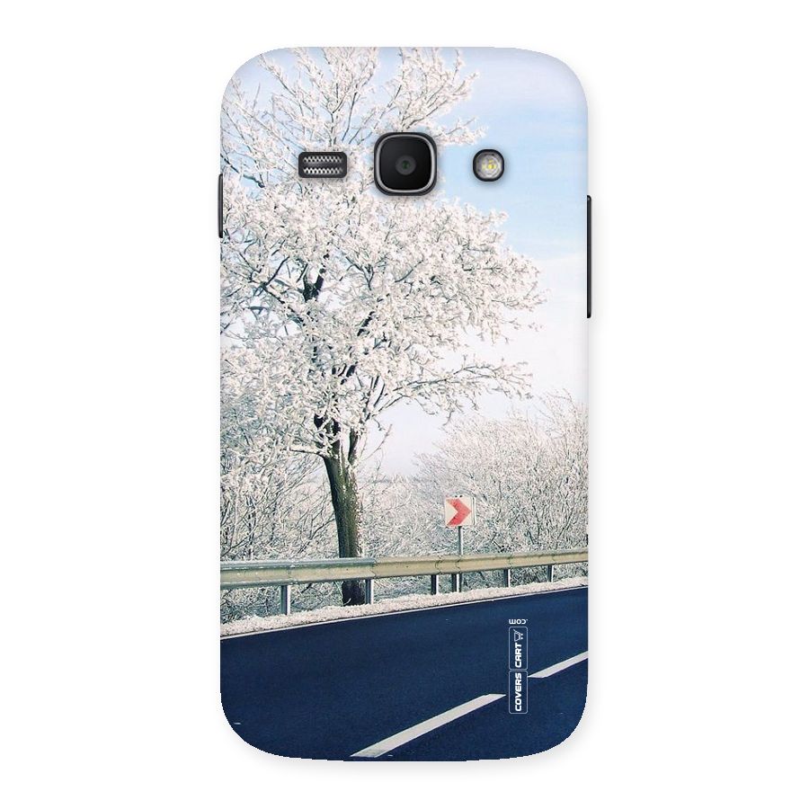 White Snow Tree Back Case for Galaxy Ace 3