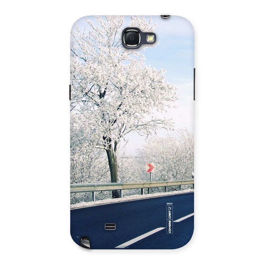 White Snow Tree Back Case for Galaxy Note 2
