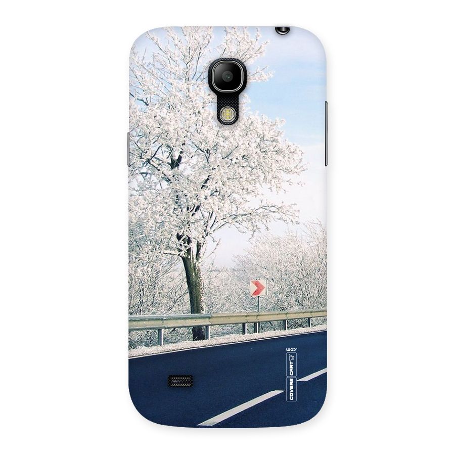White Snow Tree Back Case for Galaxy S4 Mini