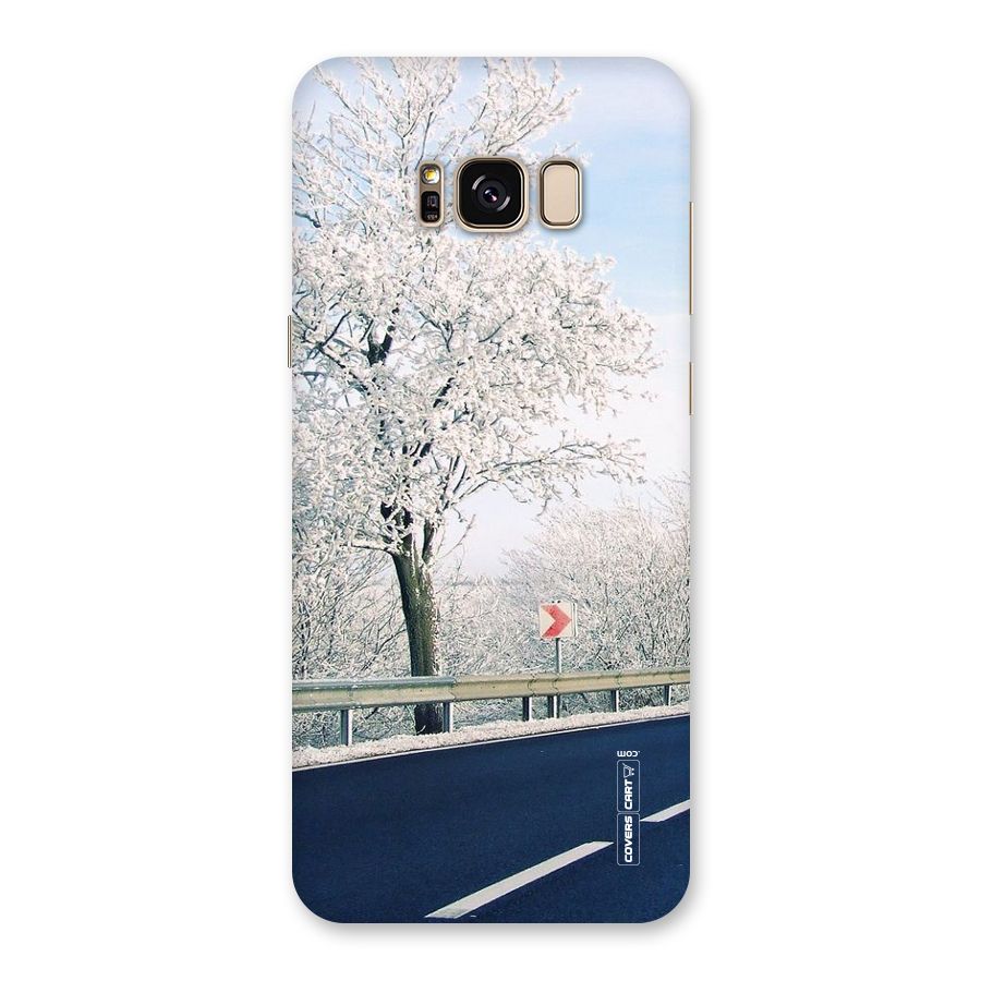 White Snow Tree Back Case for Galaxy S8 Plus