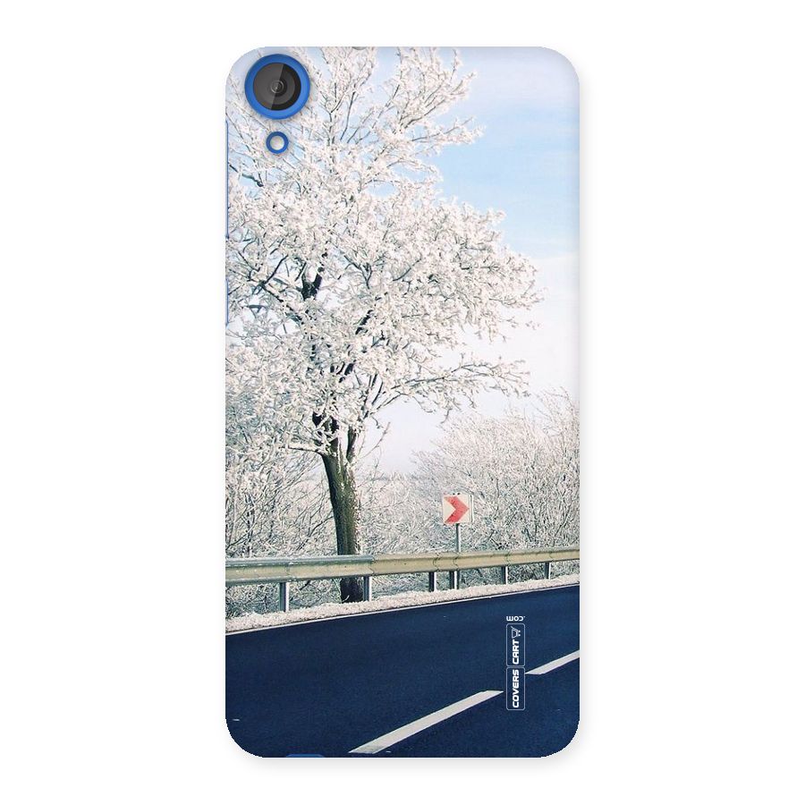 White Snow Tree Back Case for HTC Desire 820