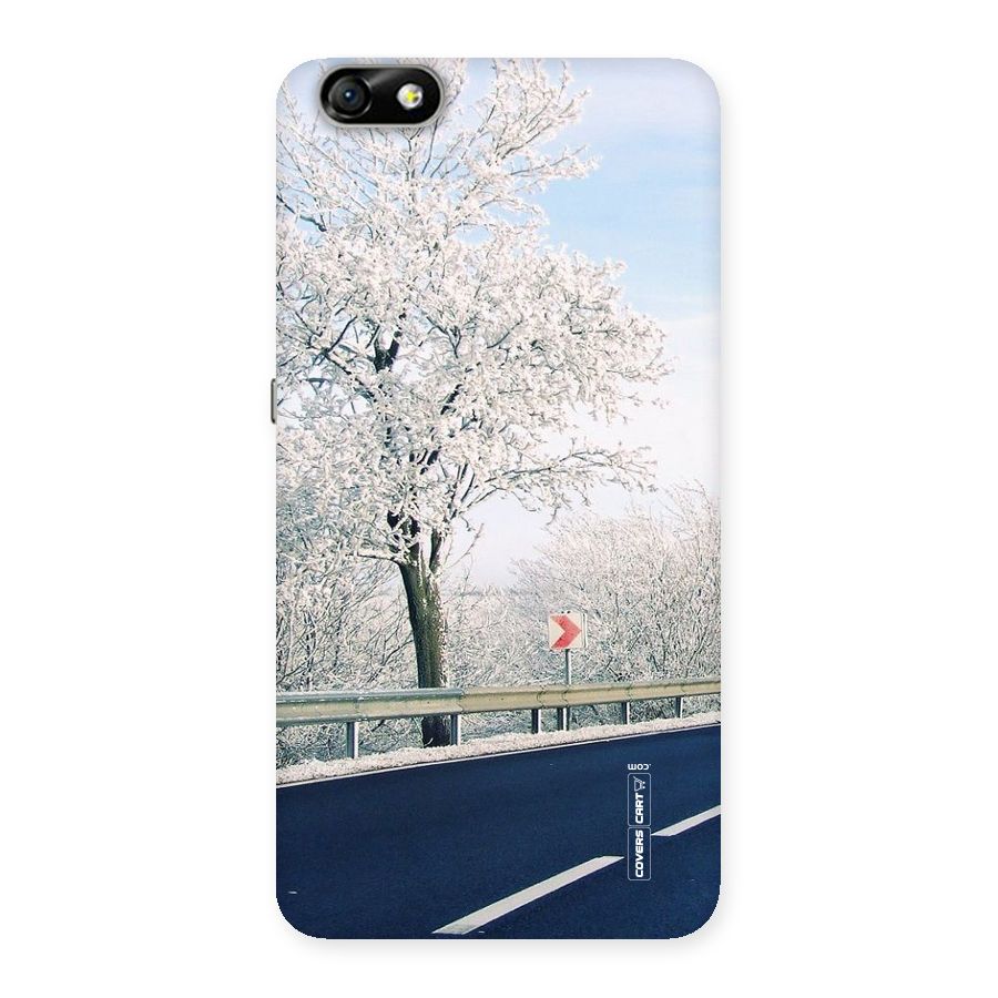White Snow Tree Back Case for Honor 4X