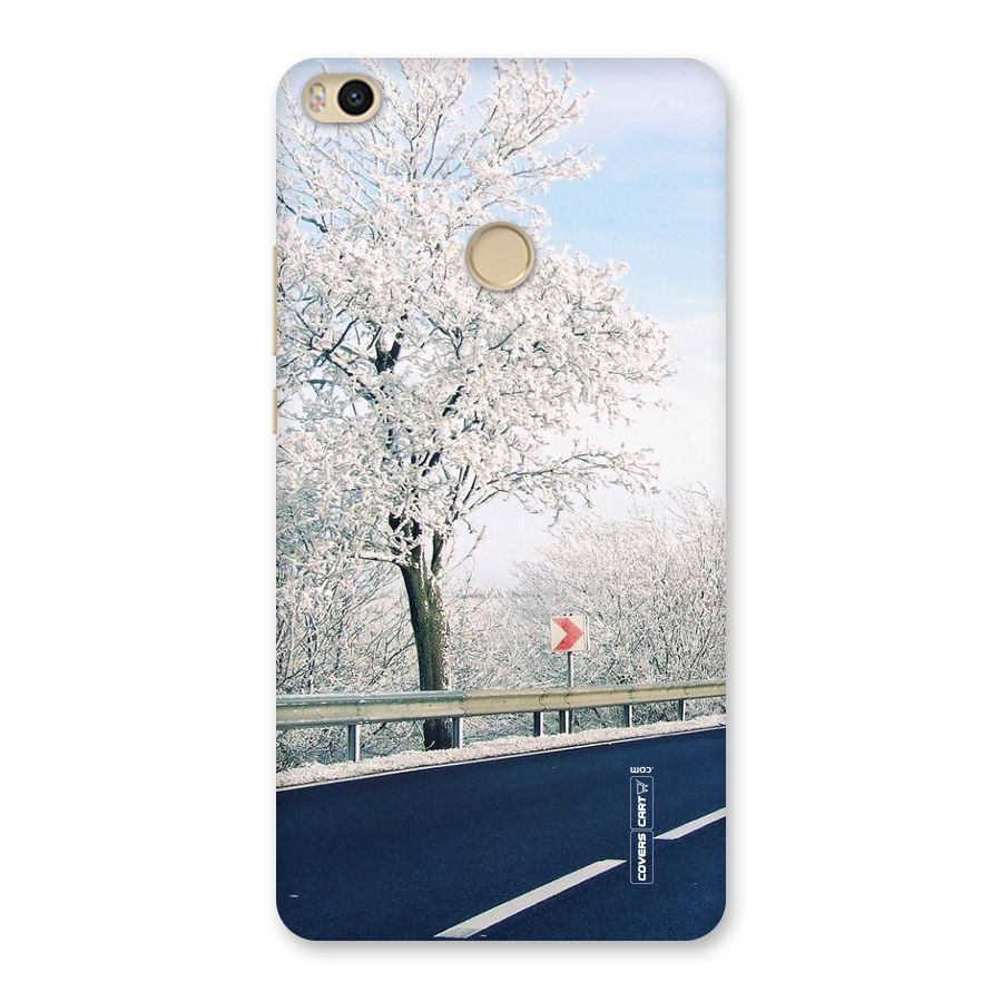White Snow Tree Back Case for Mi Max 2