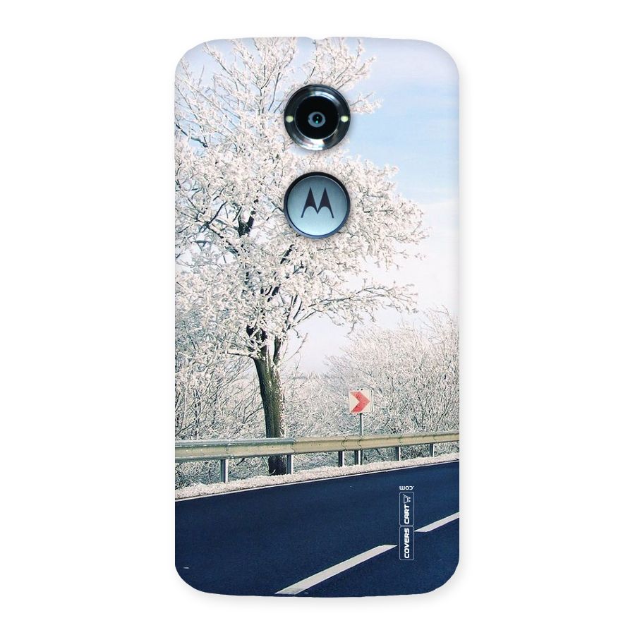 White Snow Tree Back Case for Moto X 2nd Gen