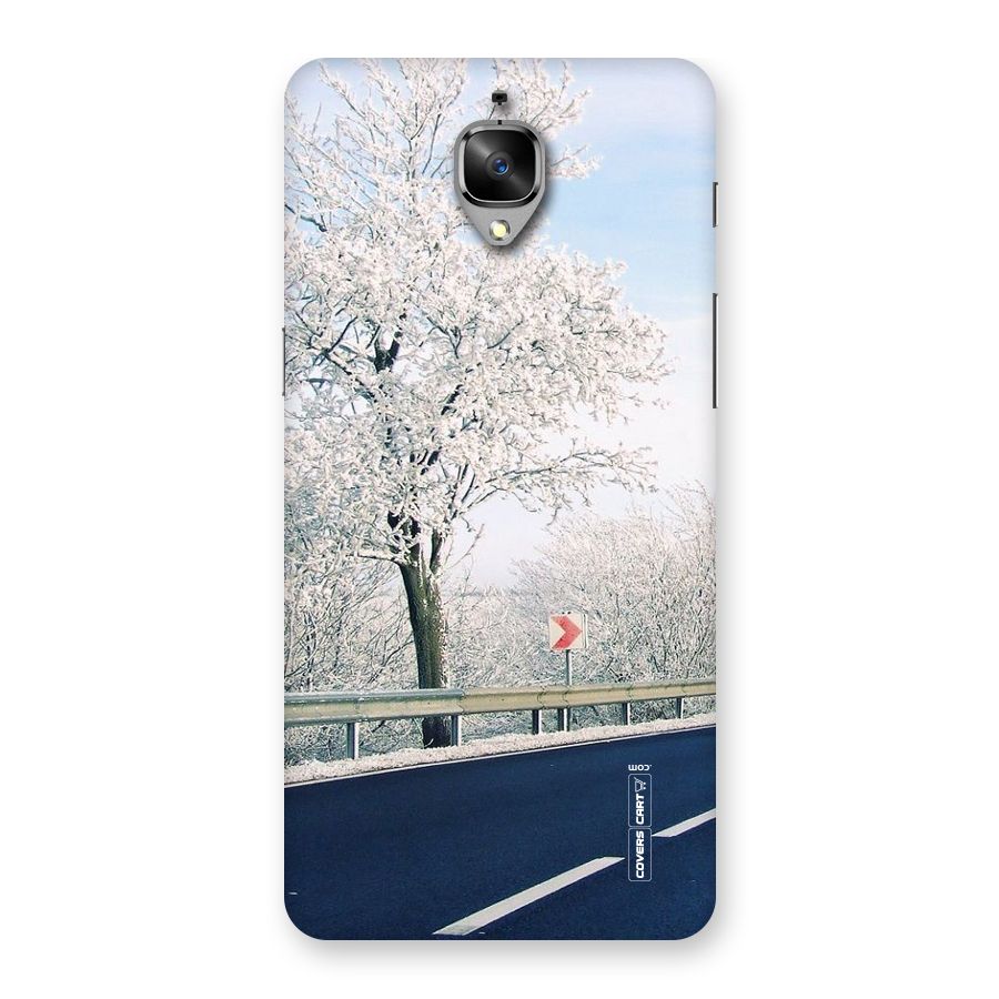 White Snow Tree Back Case for OnePlus 3T