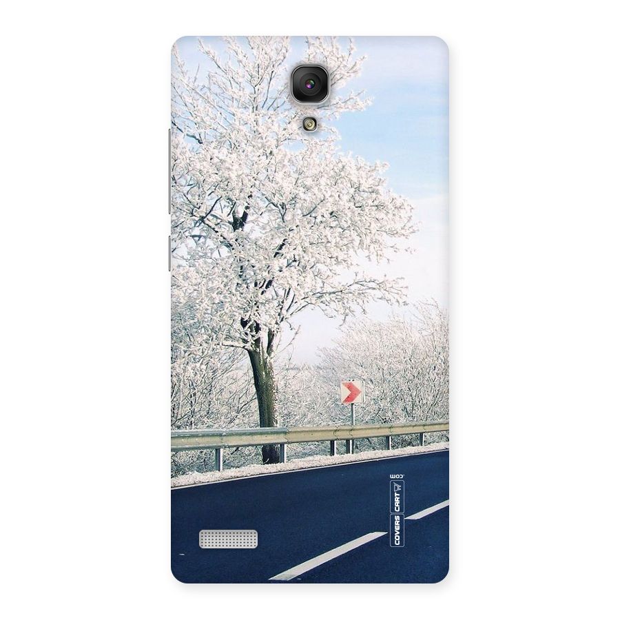White Snow Tree Back Case for Redmi Note