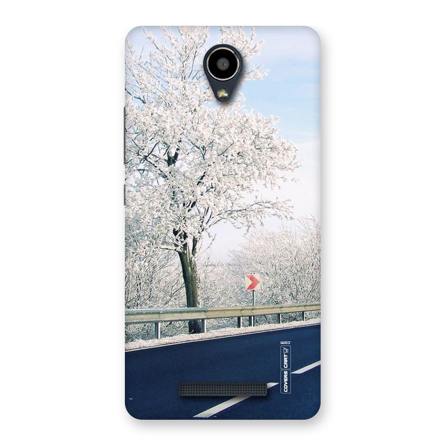 White Snow Tree Back Case for Redmi Note 2