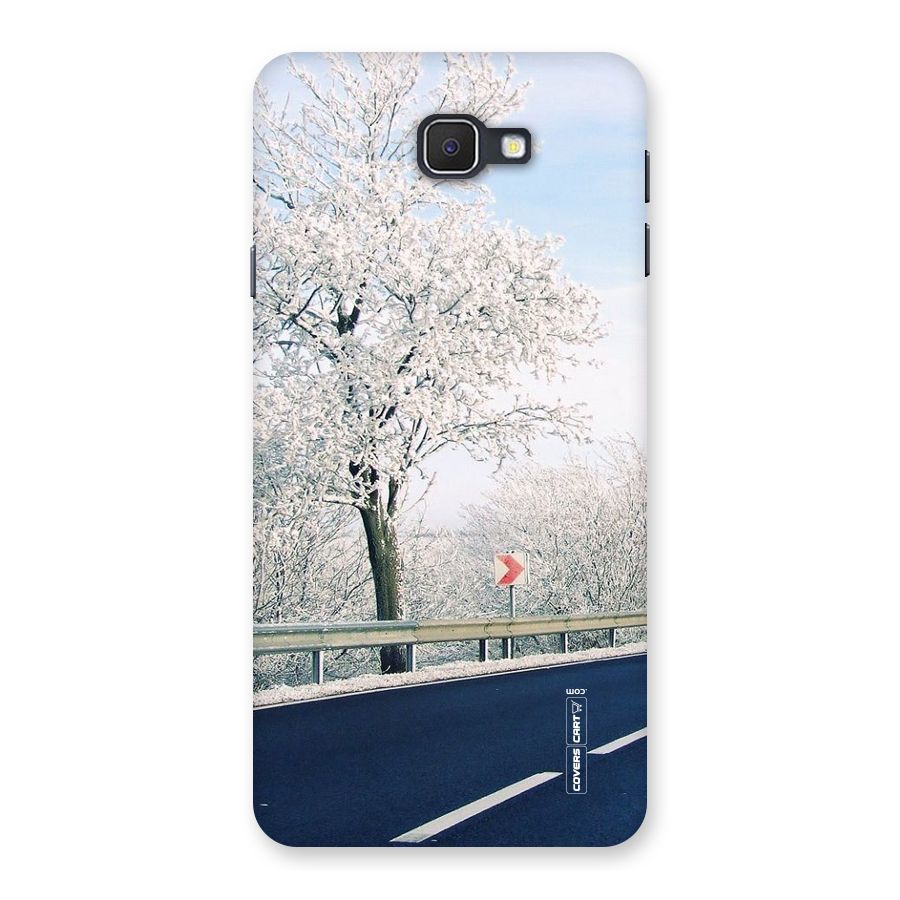 White Snow Tree Back Case for Samsung Galaxy J7 Prime