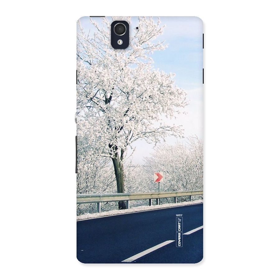 White Snow Tree Back Case for Sony Xperia Z