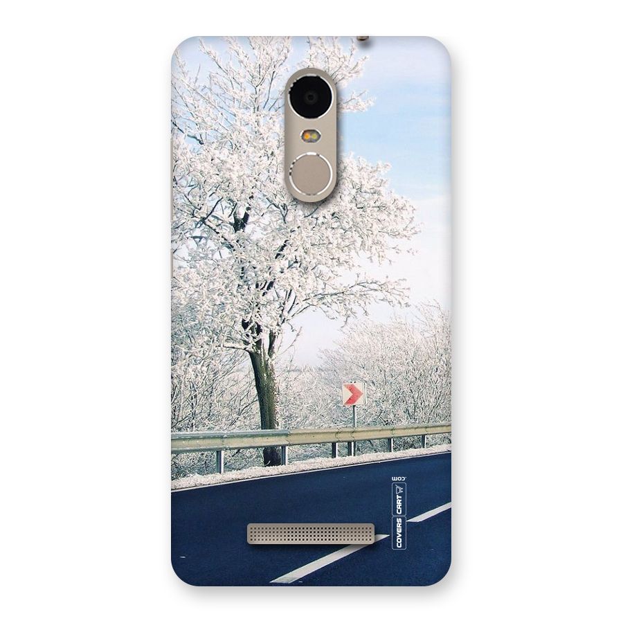 White Snow Tree Back Case for Xiaomi Redmi Note 3