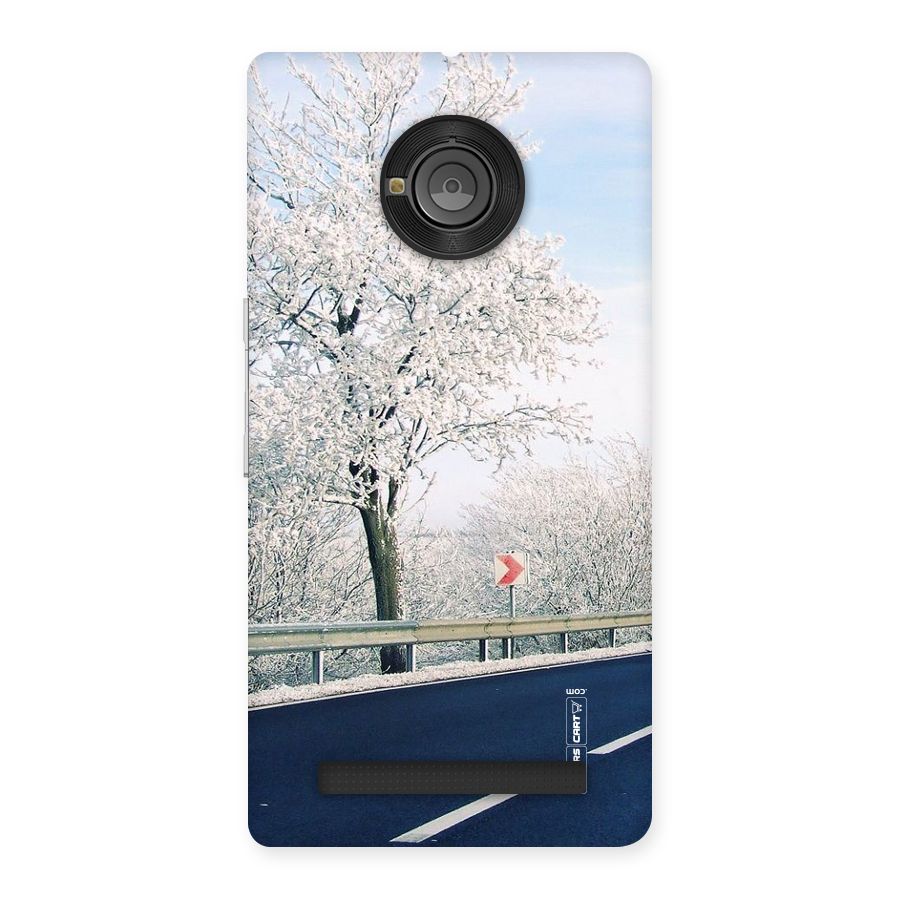 White Snow Tree Back Case for Yu Yuphoria