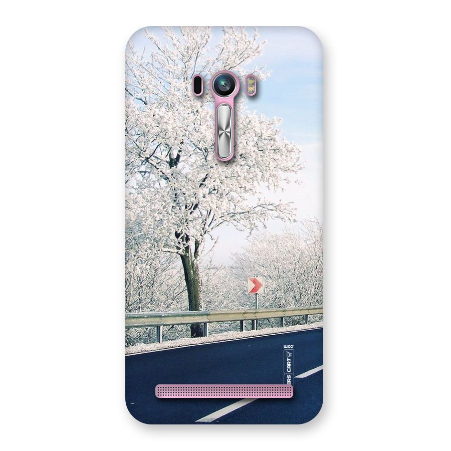 White Snow Tree Back Case for Zenfone Selfie