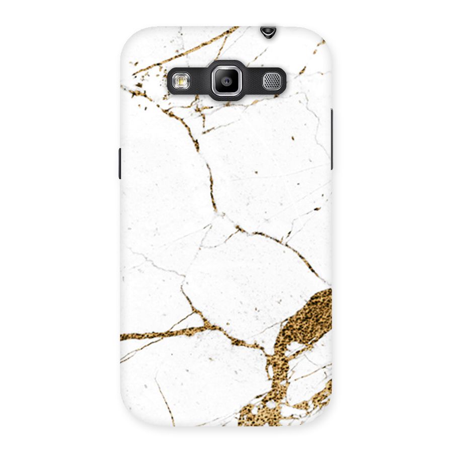 White and Gold Design Back Case for Galaxy Grand Quattro