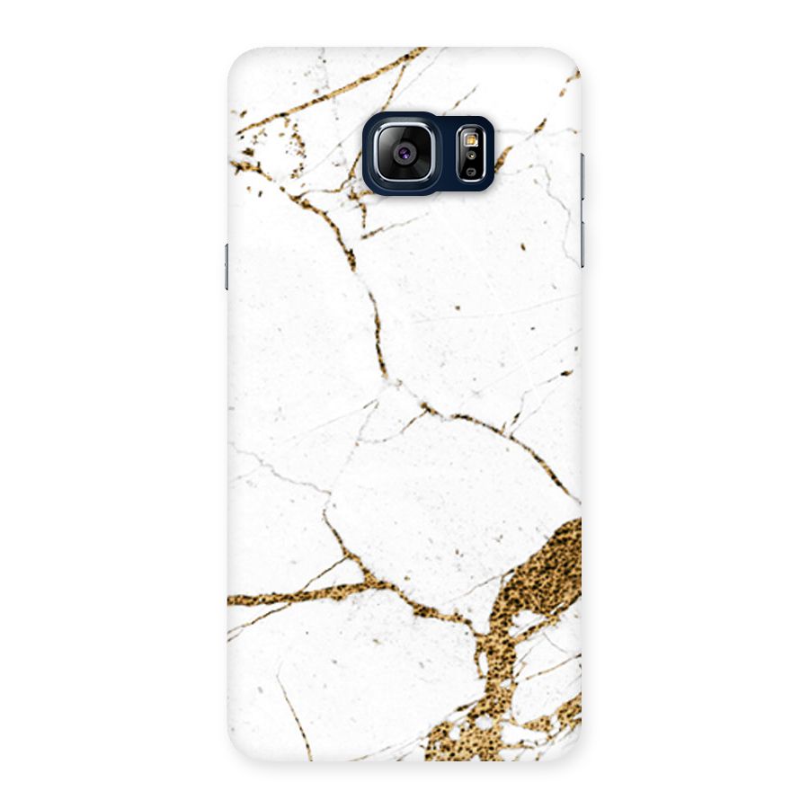 White and Gold Design Back Case for Galaxy Note 5