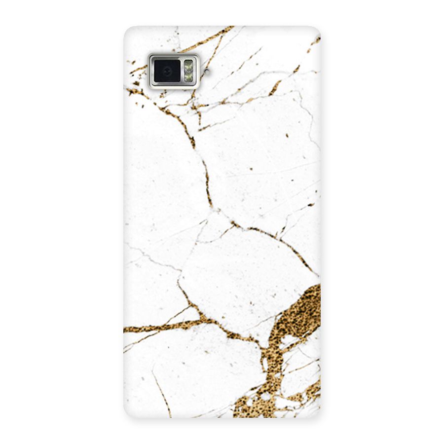 White and Gold Design Back Case for Vibe Z2 Pro K920